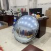 Gương cầu 360o treo trần 1/2 quả cầu phi 100cm nhựa Hàn Quốc