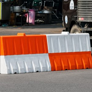 Dải phân cách giao thông nhựa HDPE 1500 x 400 x 740mm